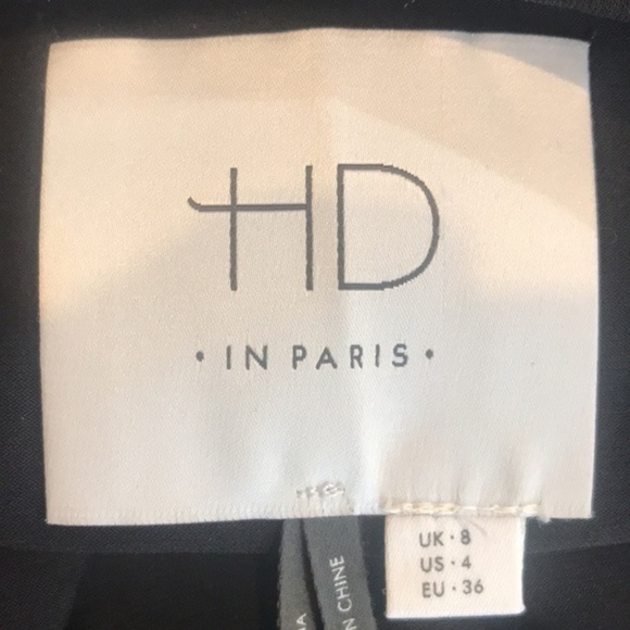 ANTHROPOLOGY HD in Paris Embroidered Emilia Women's Dress Sz 4 - Picture 11 of 11